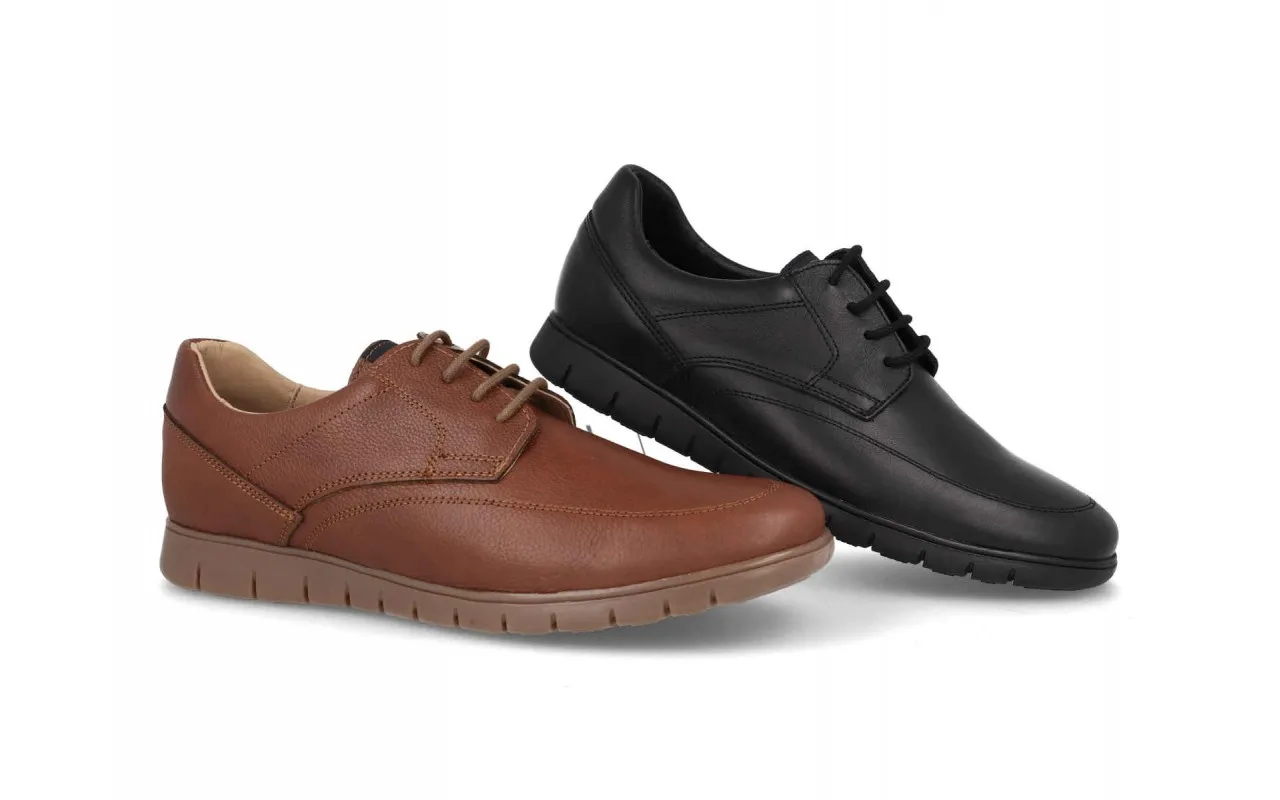 12492TG  DI PRIETO ZAPATO CABALLERO PIEL