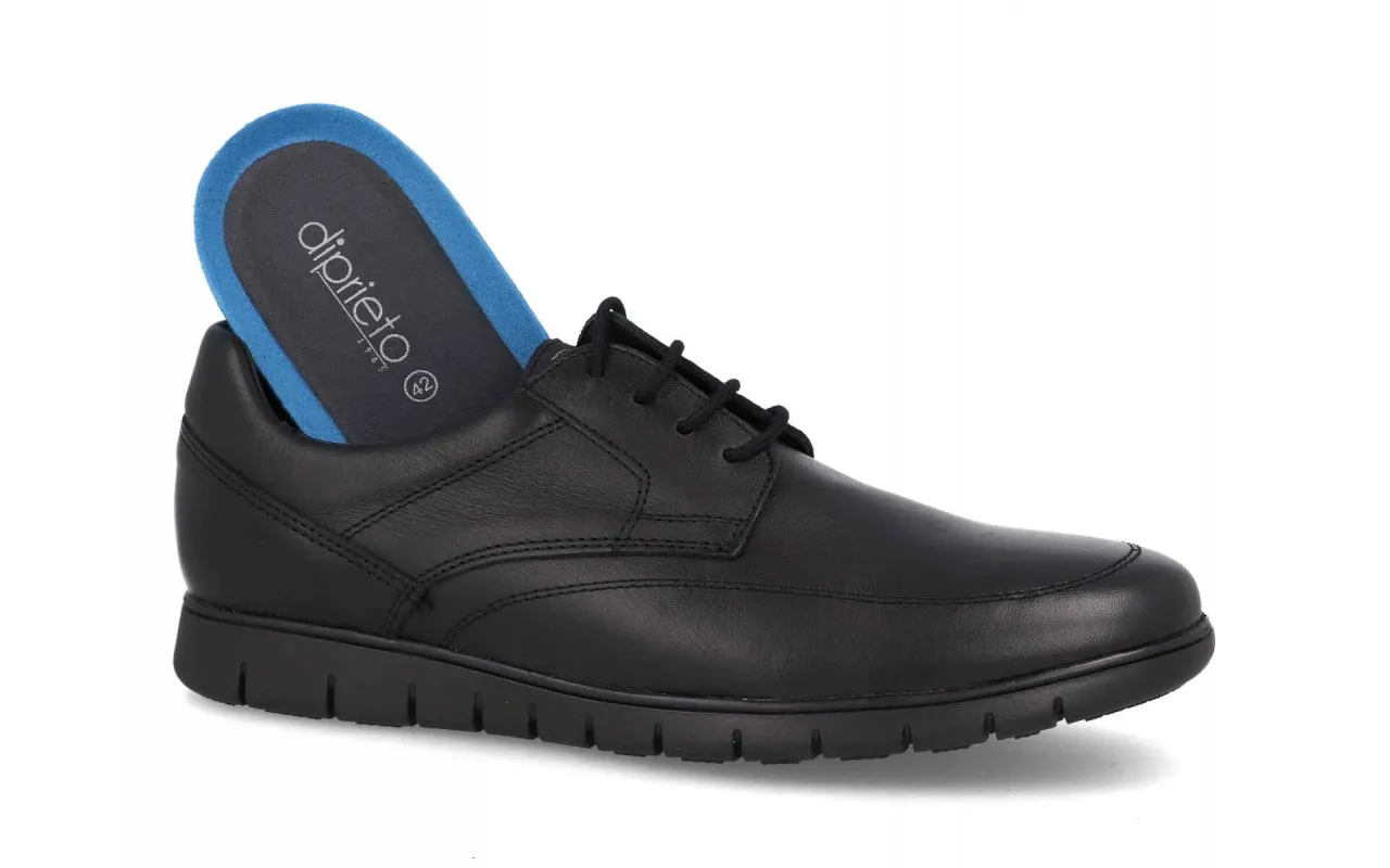 12492TG  DI PRIETO ZAPATO CABALLERO PIEL