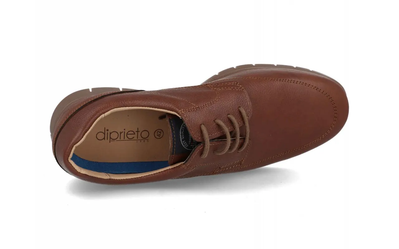 12492TG  DI PRIETO ZAPATO CABALLERO PIEL