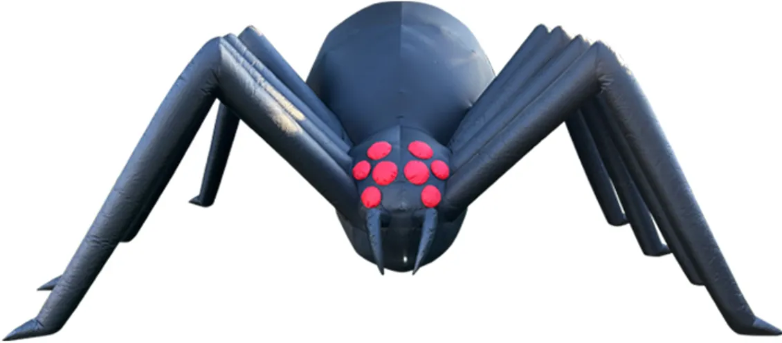 12FT Black Spider Wide