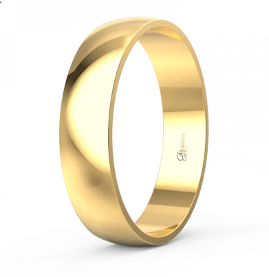 Alianza Oro Amarillo Clásica 4,5 mm.