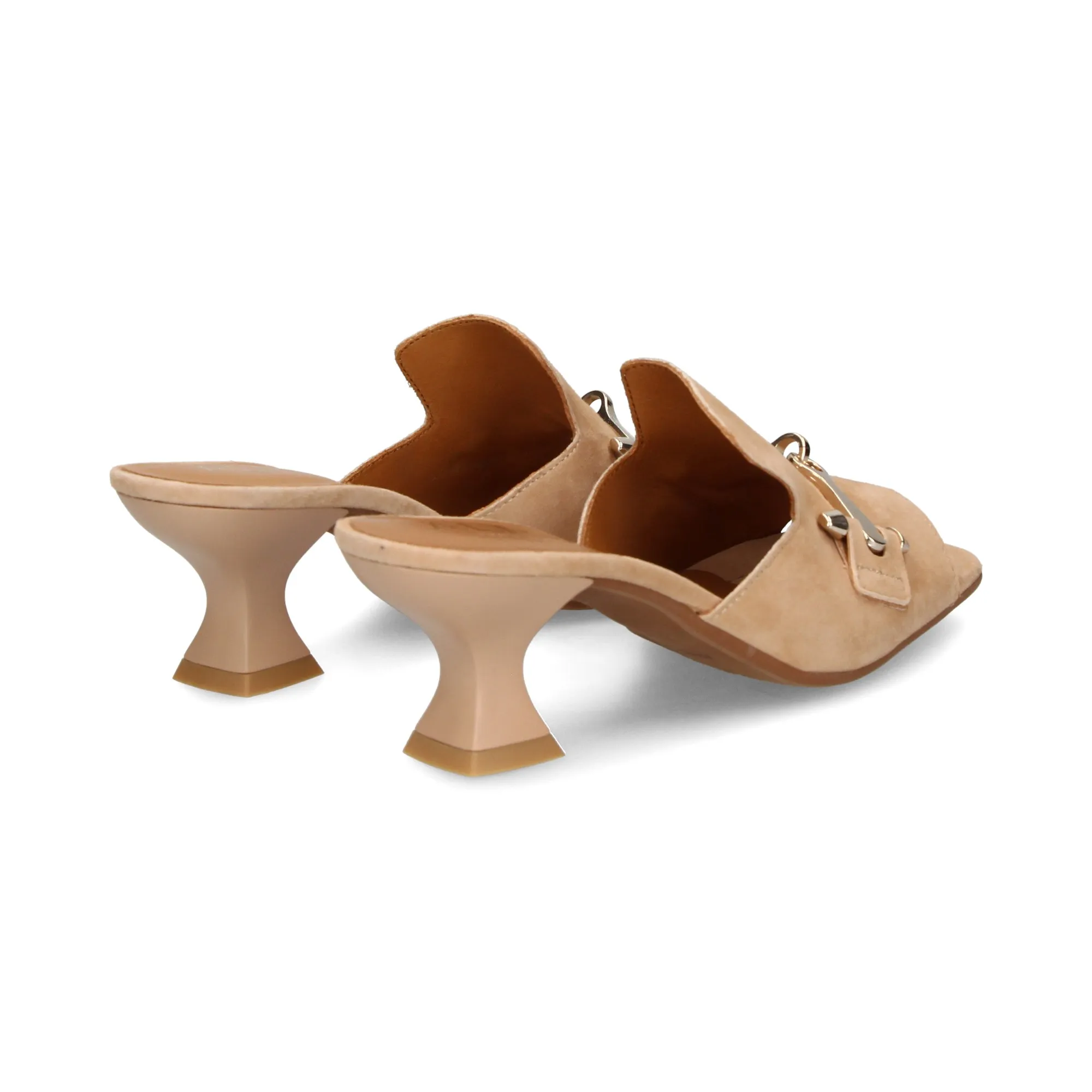 ALPE SANDALIAS CON TACóN DE MUJER 60CAMELLO