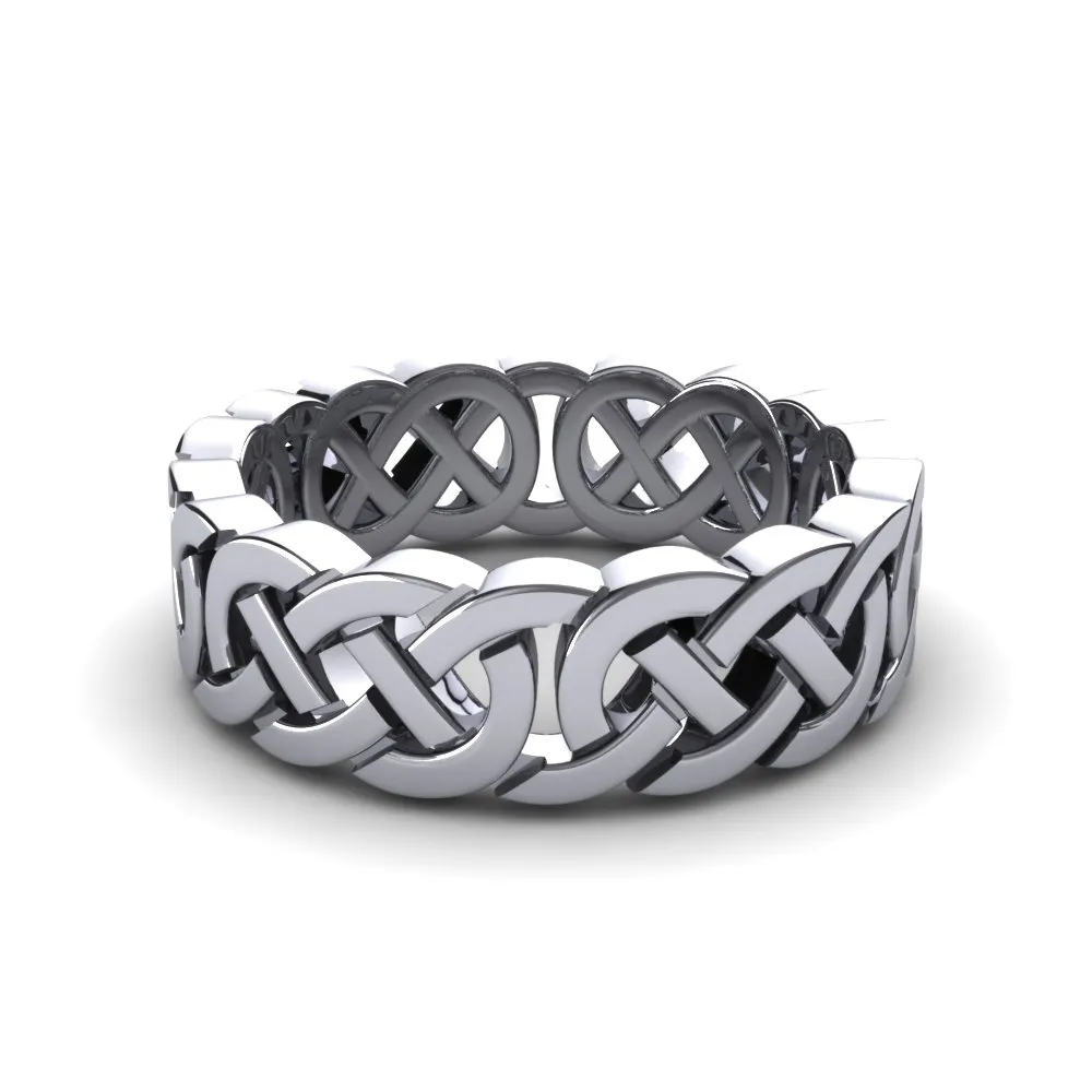 Anillo Boda Mujer Celtic Knot