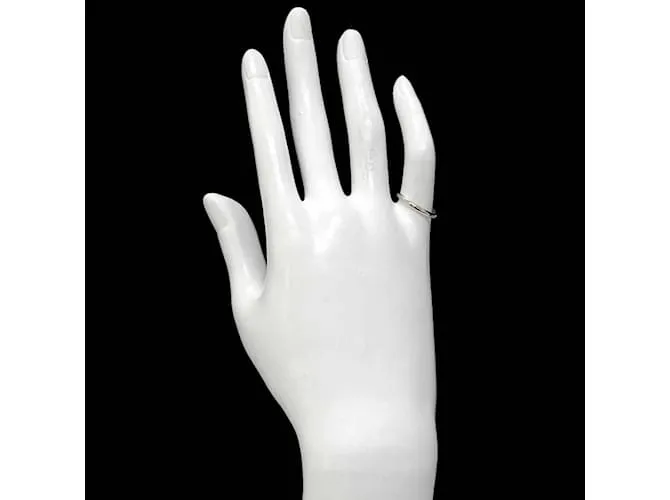 Anillo de banda clásica de platino Cartier 1895 