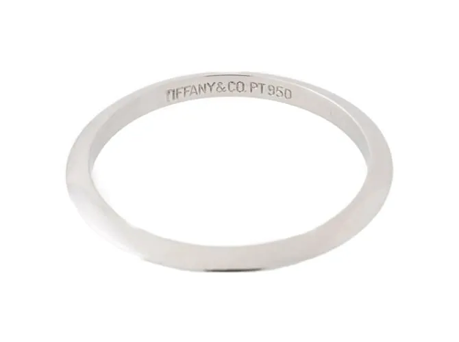 Anillo de banda de borde afilado Tiffany & Co. 
