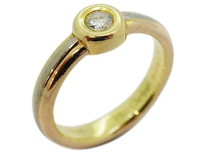 Anillo de diamante Monostone de Cartier 