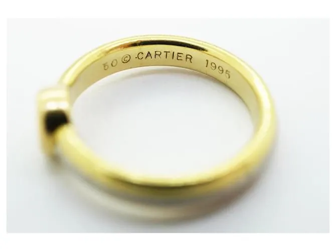 Anillo de diamante Monostone de Cartier 