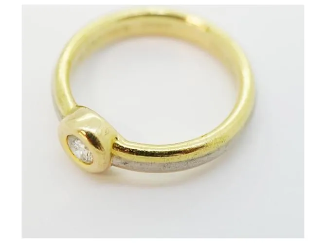 Anillo de diamante Monostone de Cartier 
