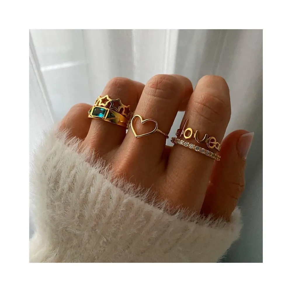 Anillo Eve Blanco Oro