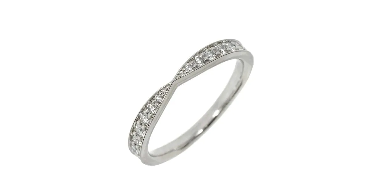 Anillo Harmony en platino de Tiffany & Co. 