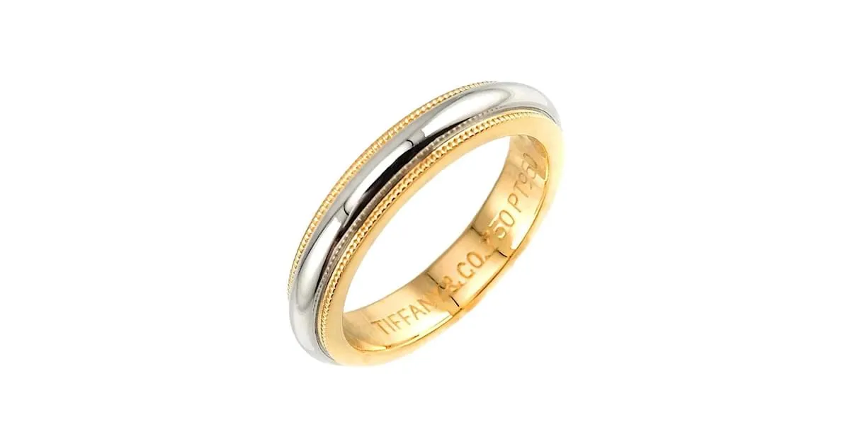Anillo Milgrain Tiffany & Co. 