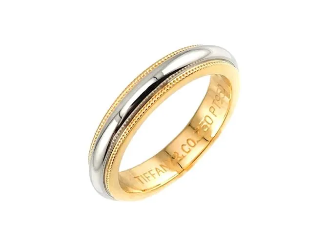 Anillo Milgrain Tiffany & Co. 