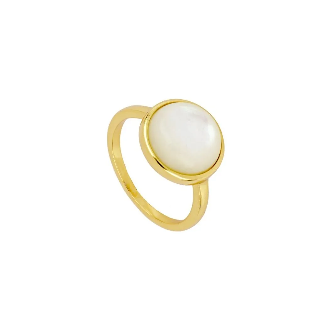 Anillo Nácar Oro