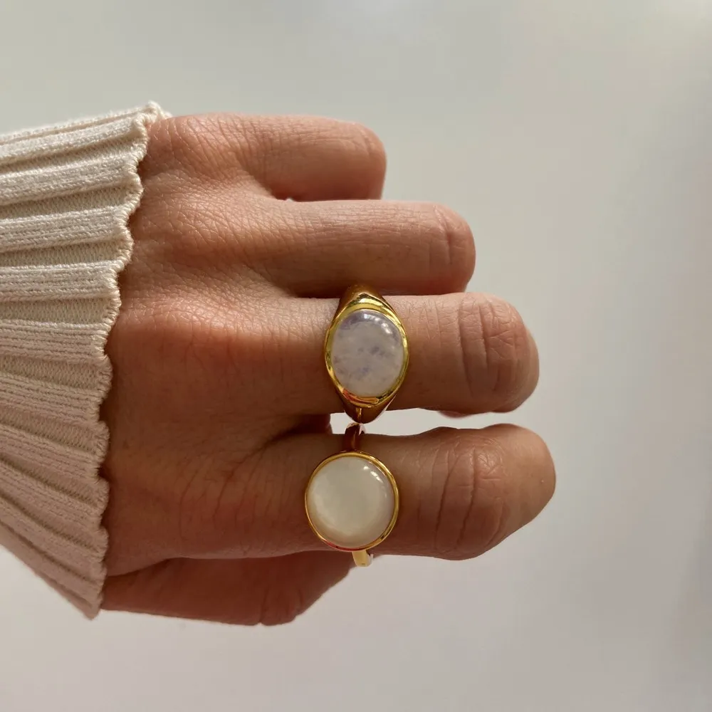 Anillo Nácar Oro