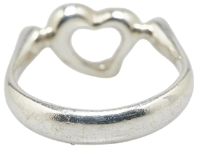 Anillo Open Heart Tiffany & Co en plata SV925 en muy buen estado 