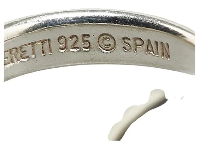 Anillo Open Heart Tiffany & Co en plata SV925 en muy buen estado 