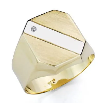 Anillo Oro 9 Kt. Sello
