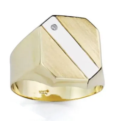 Anillo Oro 9 Kt. Sello