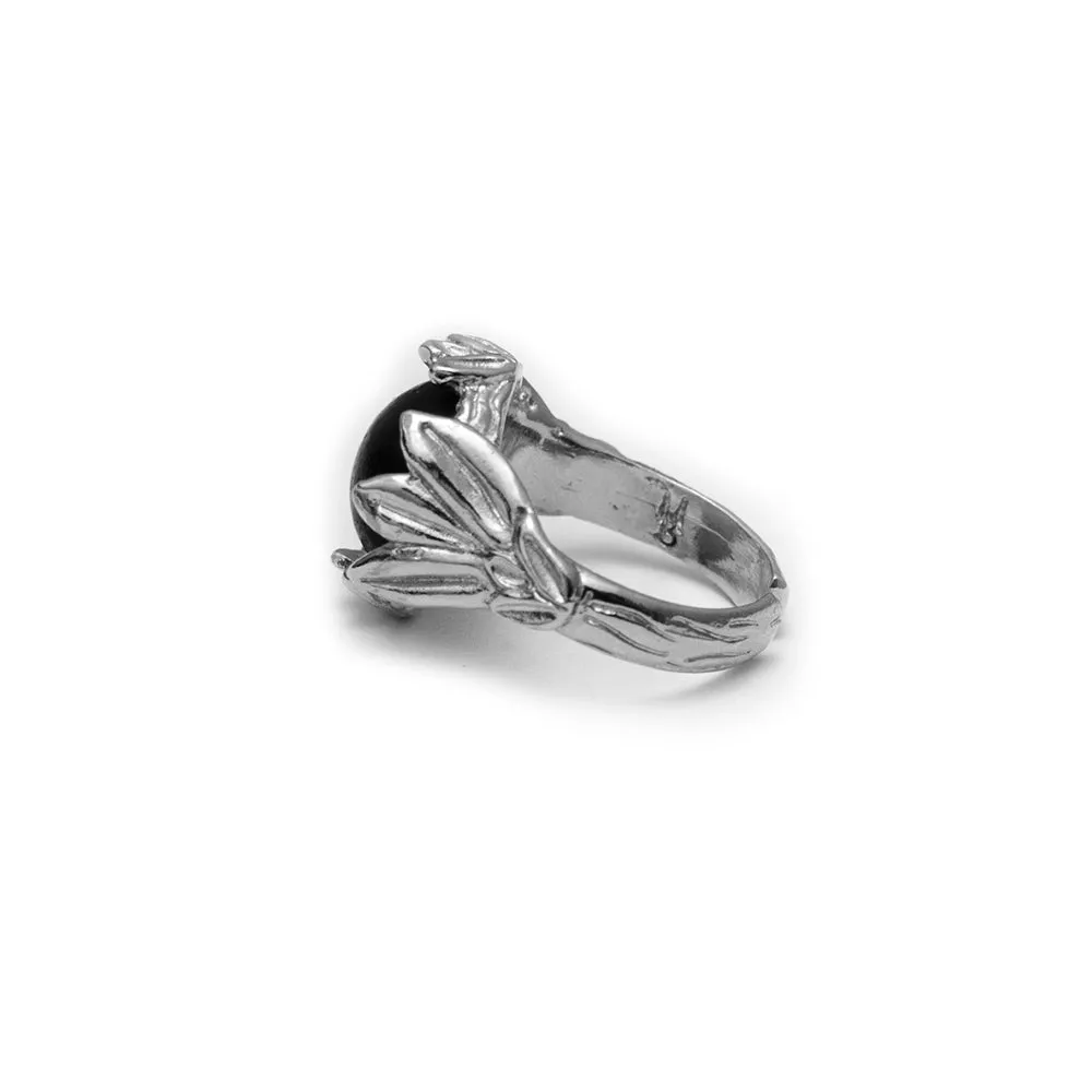 ANILLO TULIPáN  RODIO