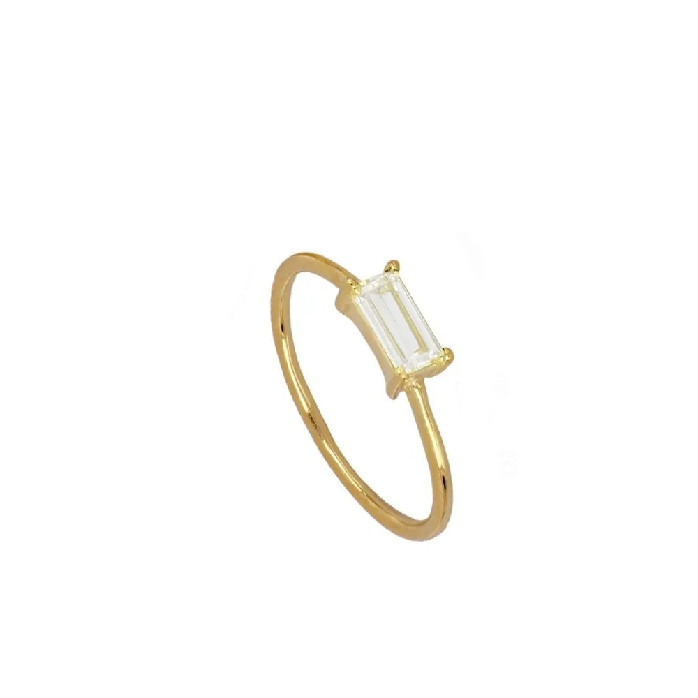 Anillo Zoe Blanco Oro