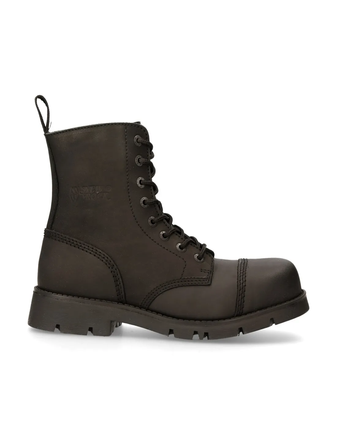 ANKLE BOOT BLACK RANGER WITH LACES MRANGER008MTS3