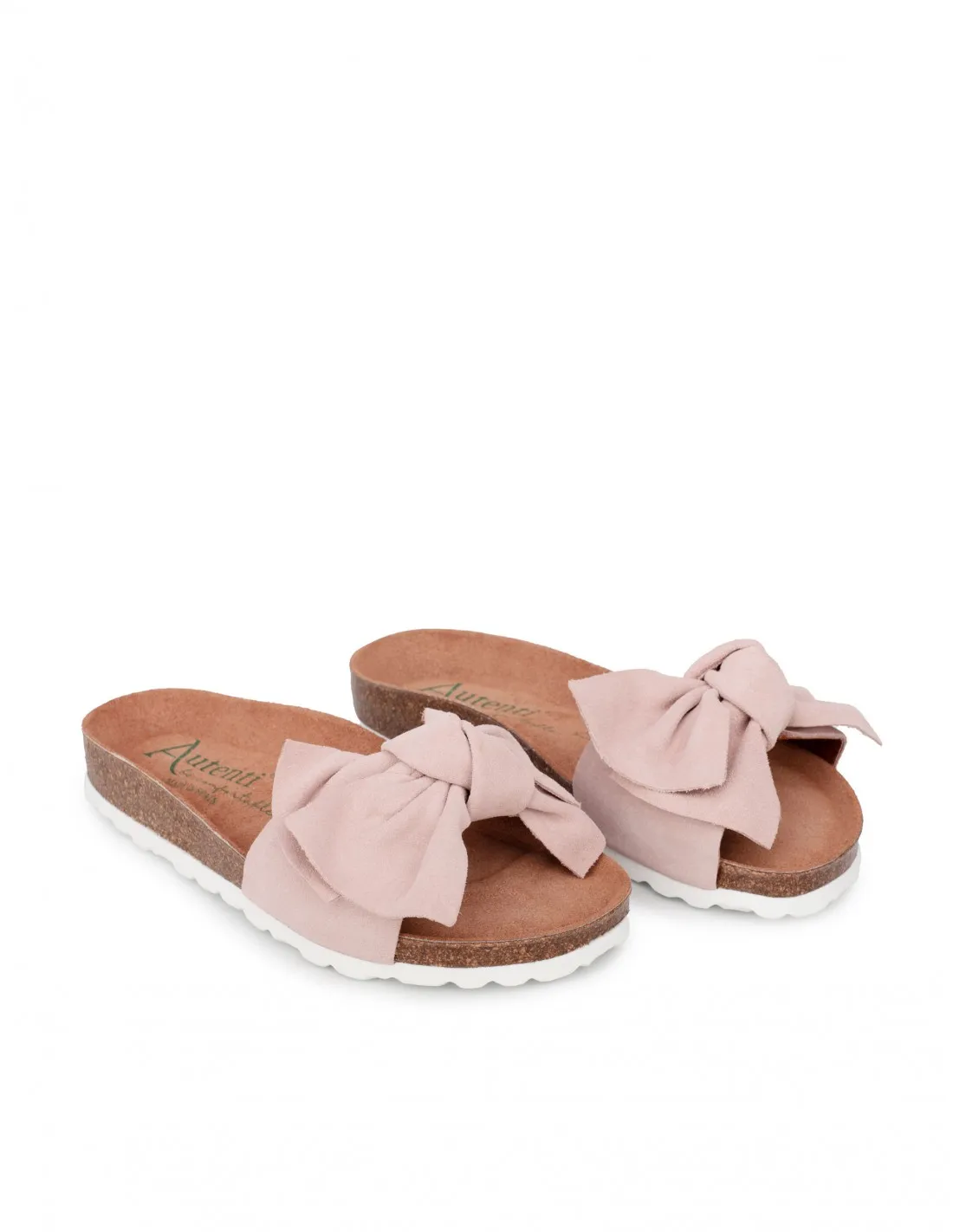 AUTENTI Sandalias Bio Lazo Rosa