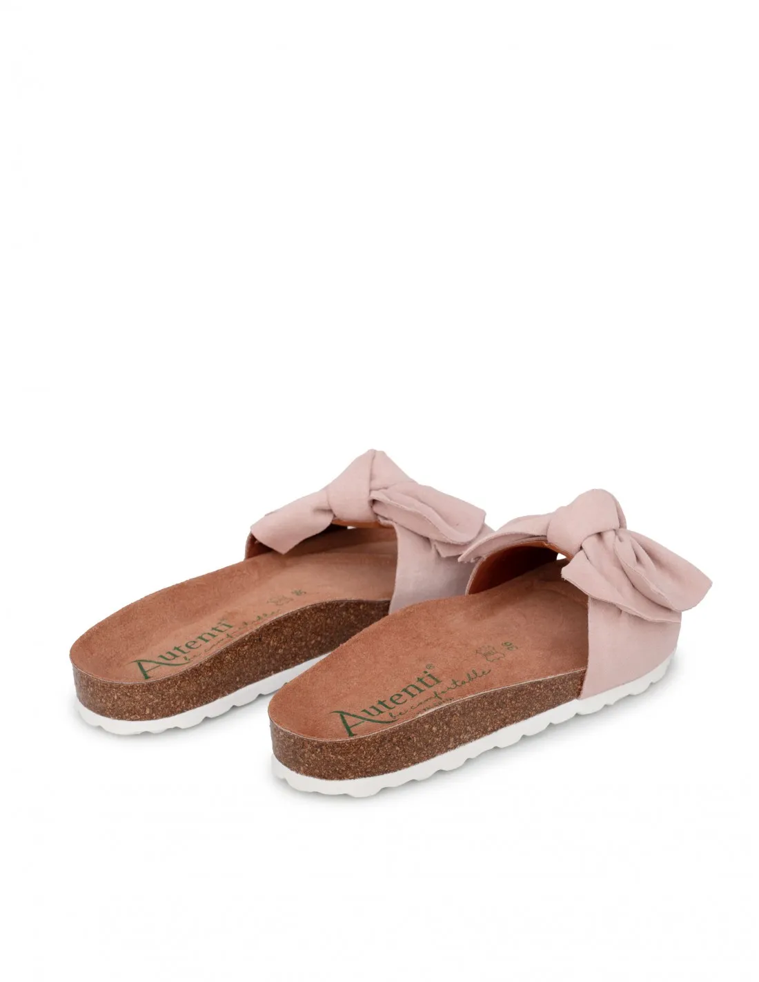 AUTENTI Sandalias Bio Lazo Rosa