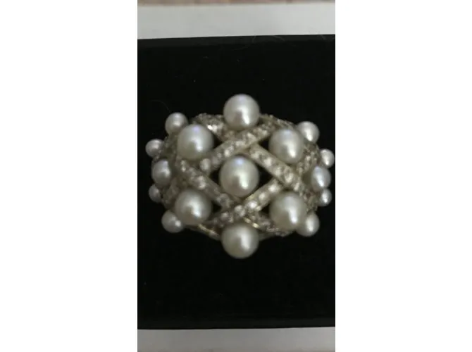 Autre Marque Anillo barroco Plata 