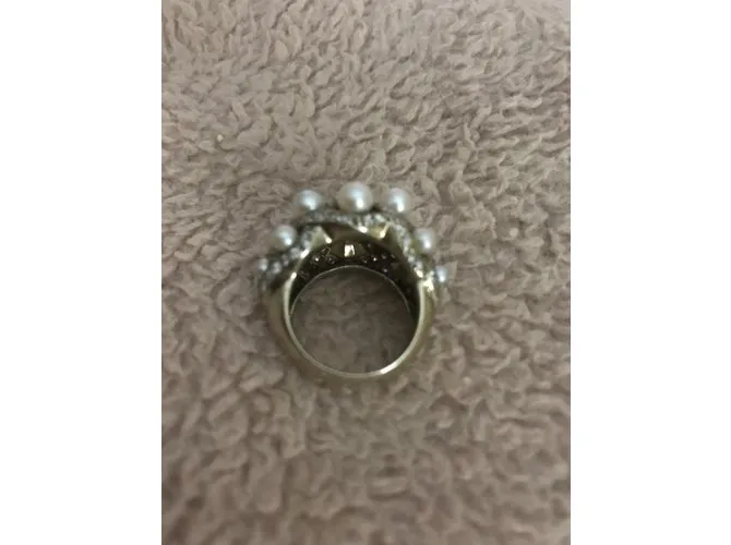 Autre Marque Anillo barroco Plata 