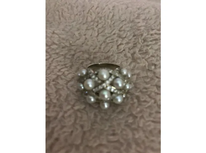 Autre Marque Anillo barroco Plata 