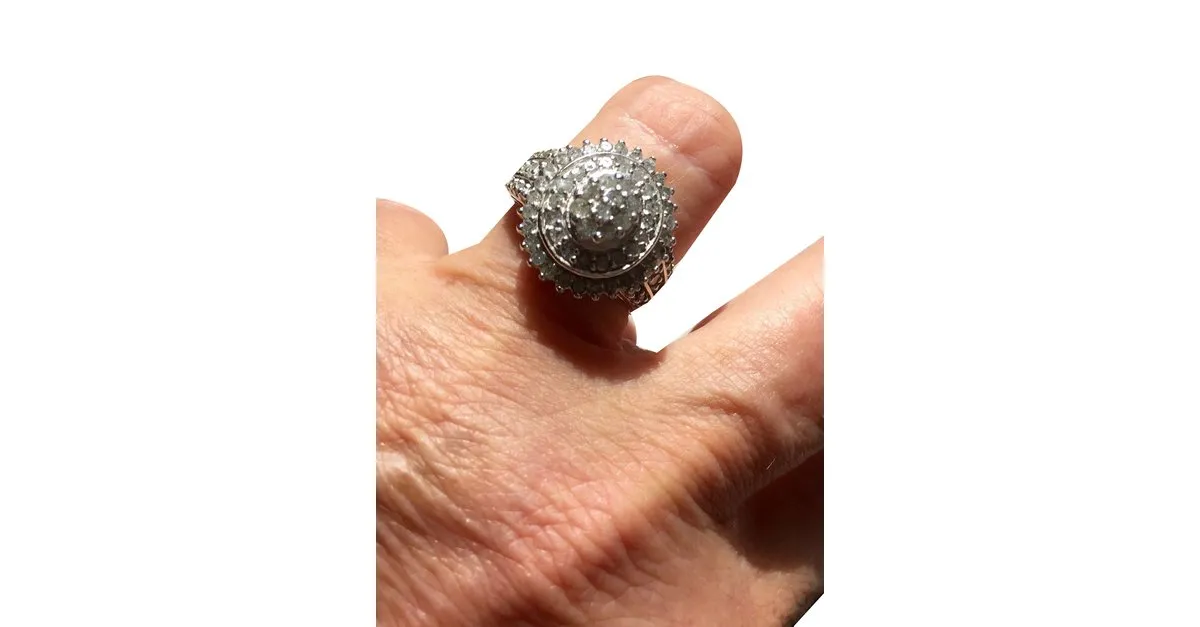 Autre Marque anillo Gris 