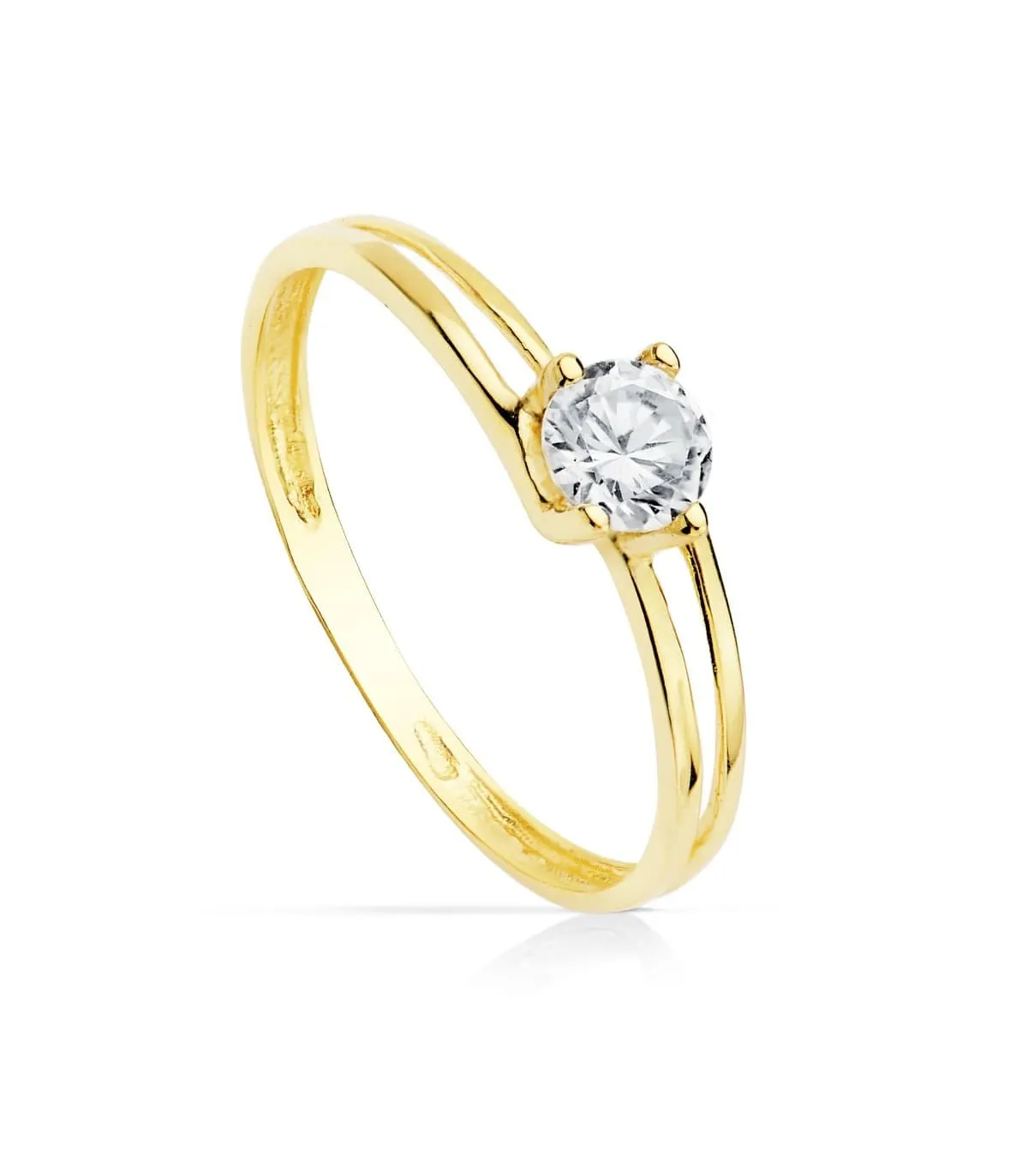 Bague Femme Or jaune 18k Verona