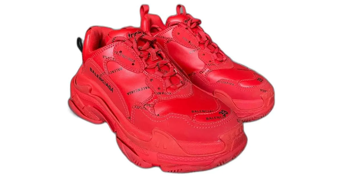 Balenciaga Triple s Roja 