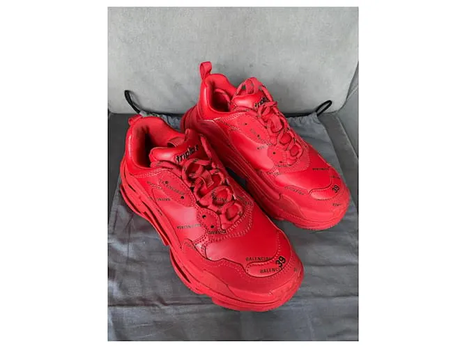Balenciaga Triple s Roja 