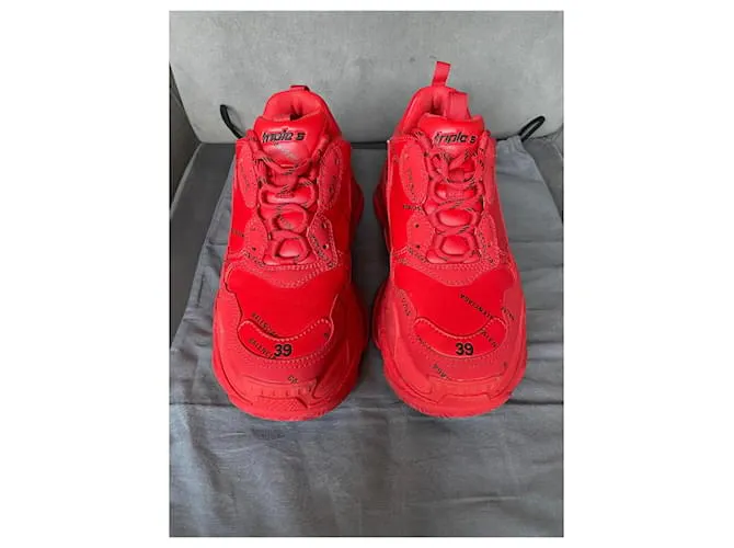 Balenciaga Triple s Roja 
