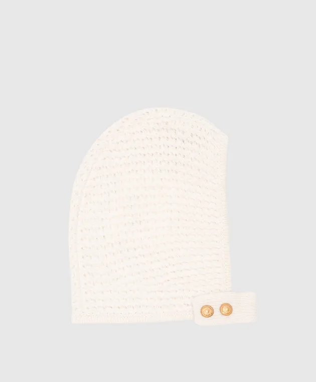 Ballantyne White cap made of wool