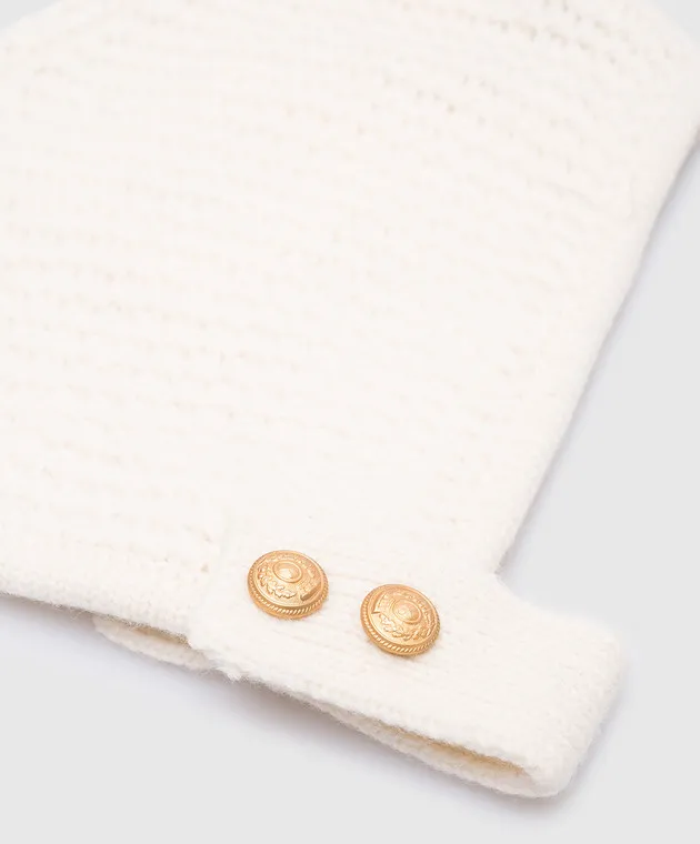 Ballantyne White cap made of wool