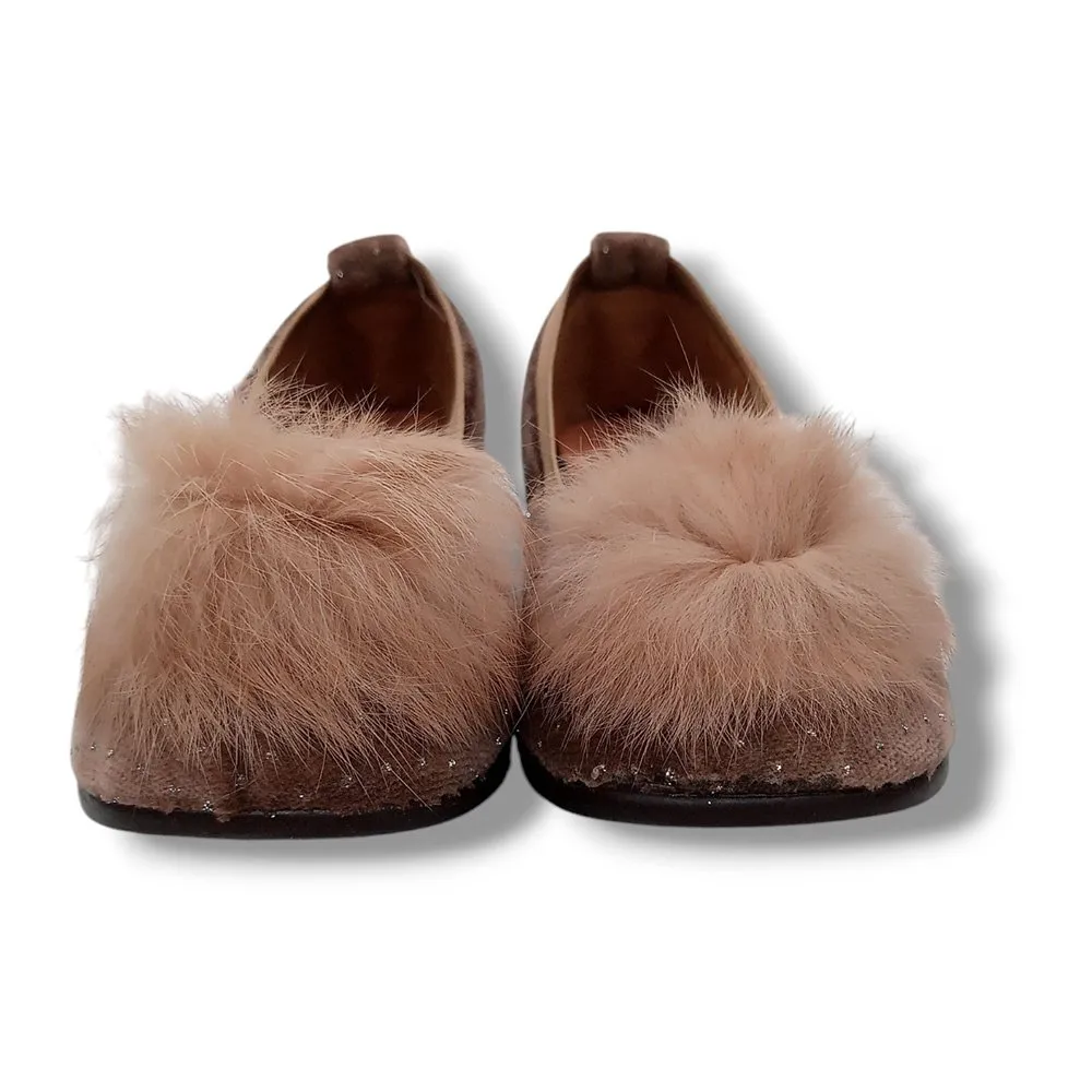 Batilas Manoletina Serratex Ani Niña 4504 CAMEL CORDONETS