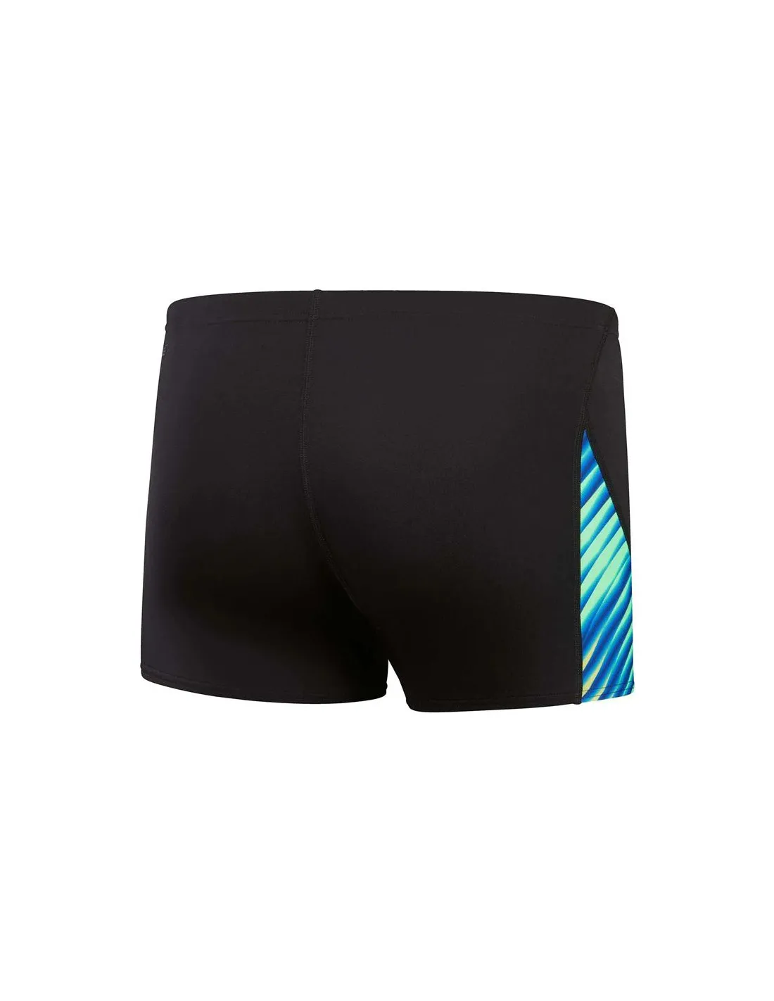 BAñADOR DE NATACIóN SPEEDO ALLOVER DIGI VCUT AQUASHORT HOMBRE NEGRO/COBALTO