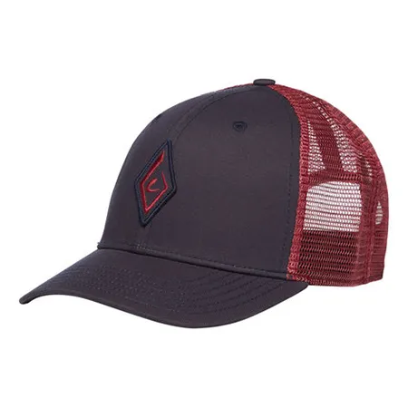 BD Trucker Cap Carbon Wild Rose
