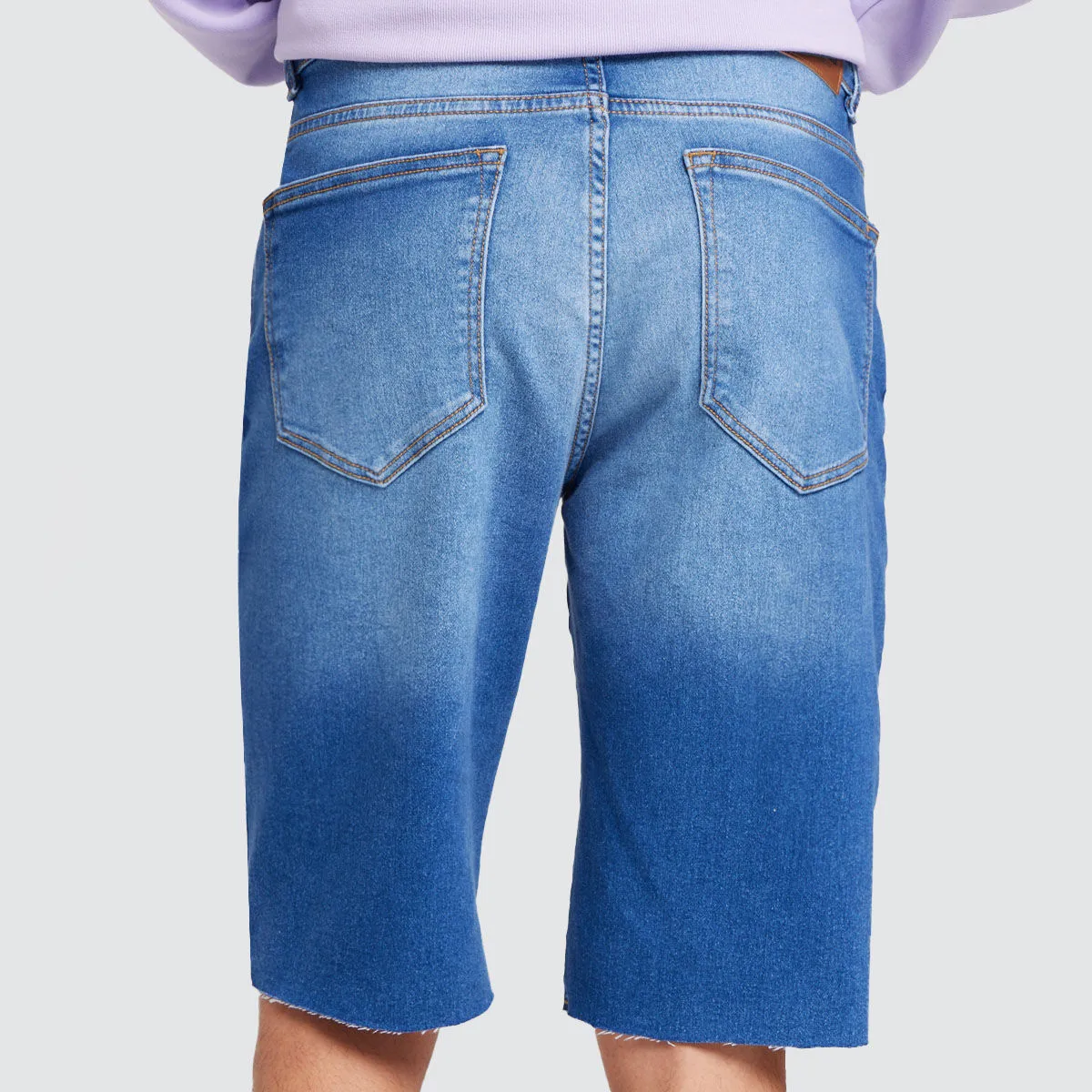 Bermuda Para Hombre Slim