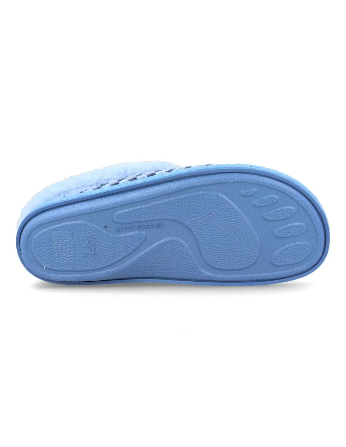 BIORELAX  ZAPATILLA CASA MUJER CROCHET MARINO