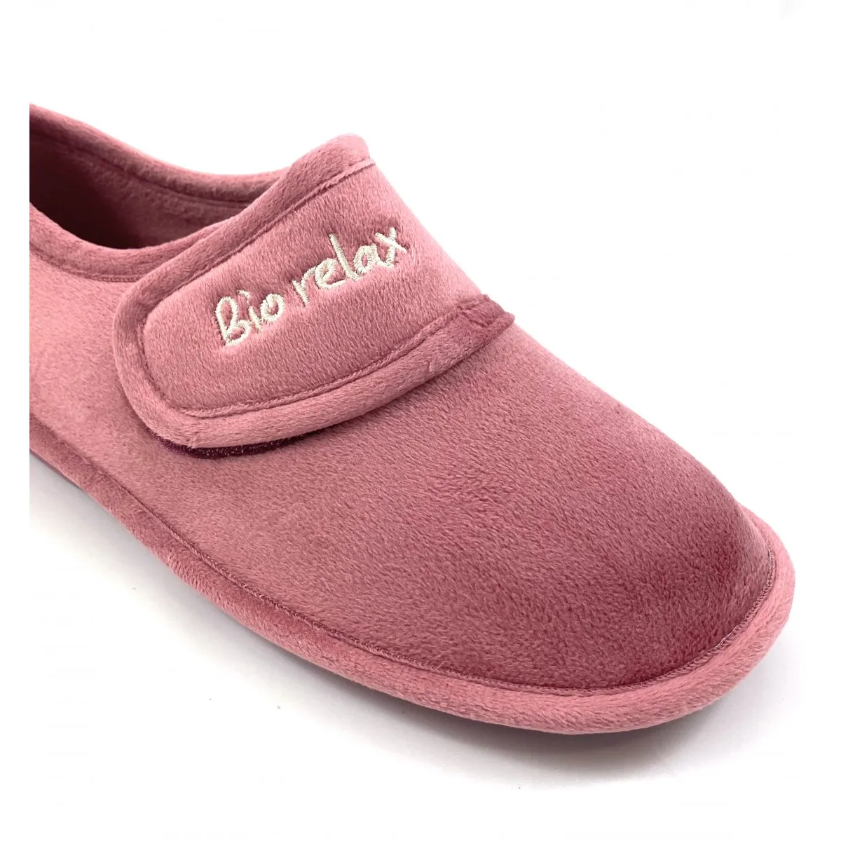 Biorelax zapatilla cerrada mujer acolchada, velcro Bio4620