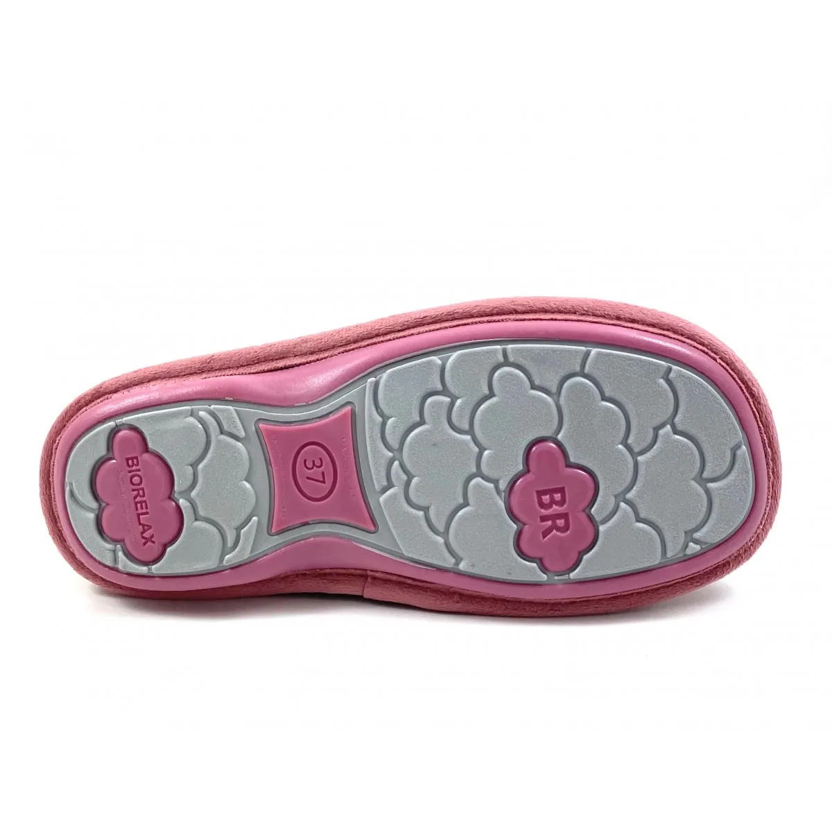 Biorelax zapatilla cerrada mujer acolchada, velcro Bio4620