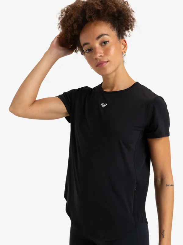 BOLD MOVES 2.0  CAMISETA T&EACUTE;CNICA DE MANGA CORTA PARA MUJER