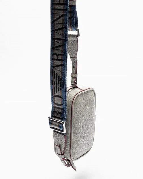 Bolso de hombro Emporio Armani Y3H276 YFO5E Gris