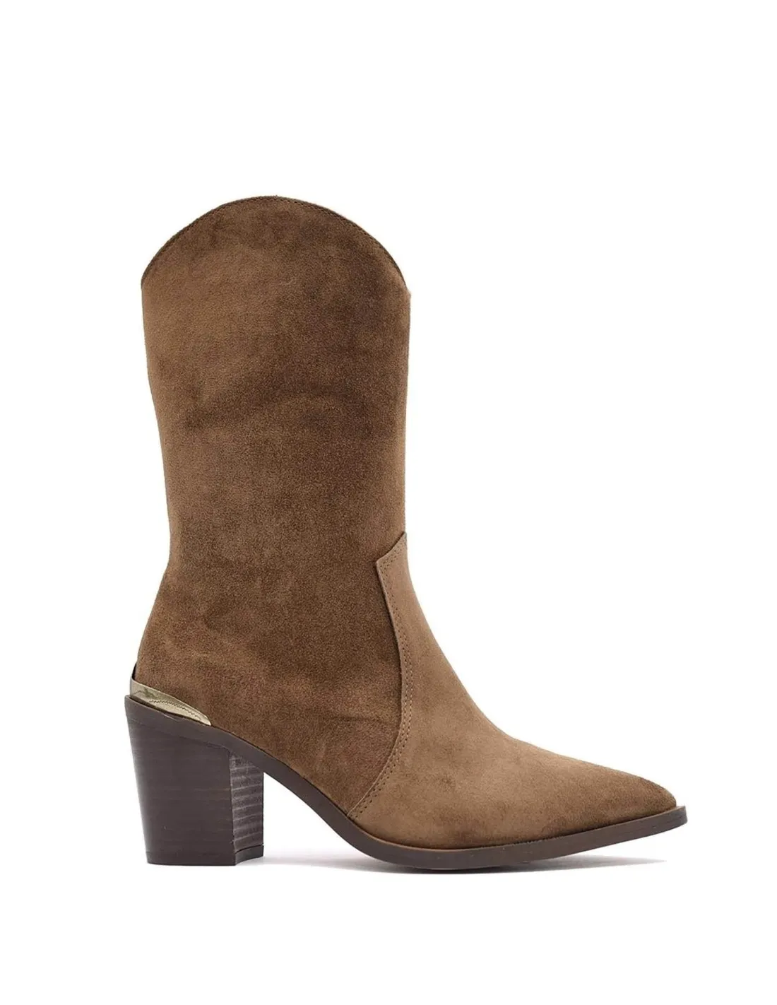 Bota tejana de tacón alto ALPE