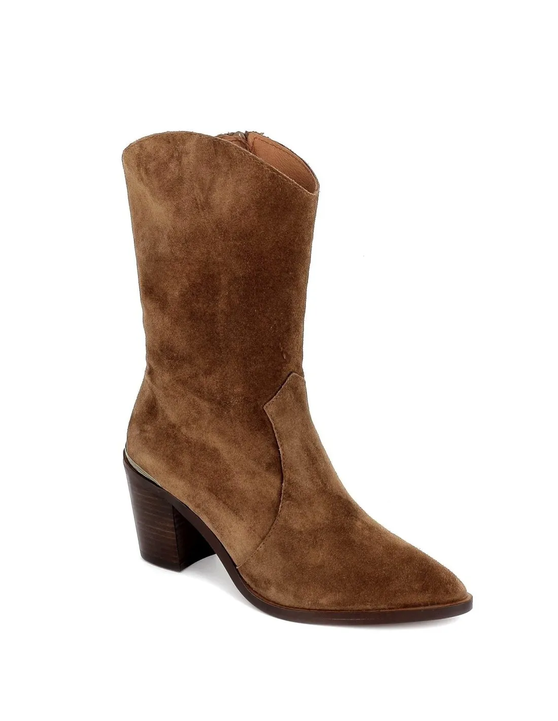 Bota tejana de tacón alto ALPE