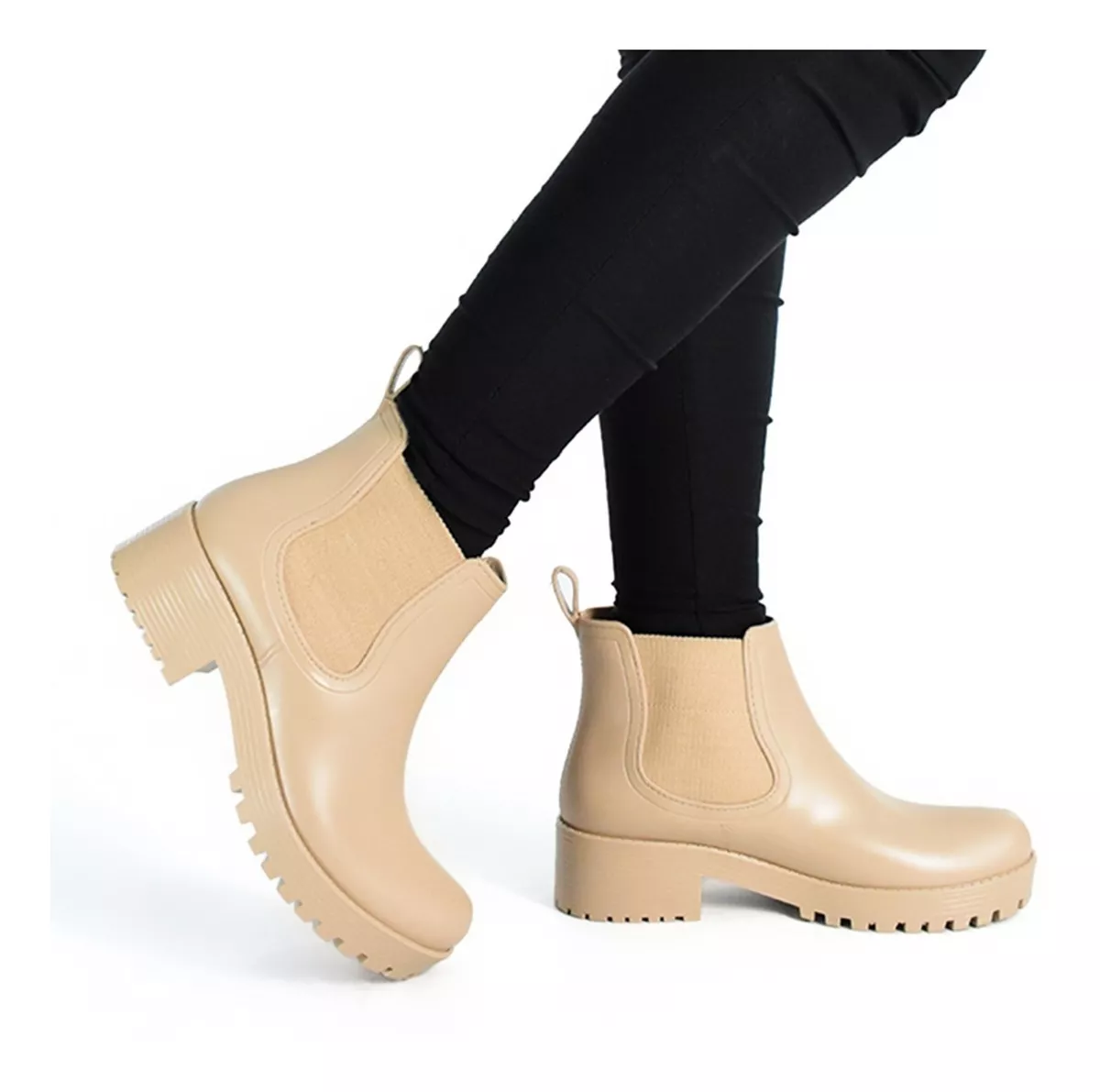 Botas  De Lluvia Mujer Livianas Impermeable Serafinne 02