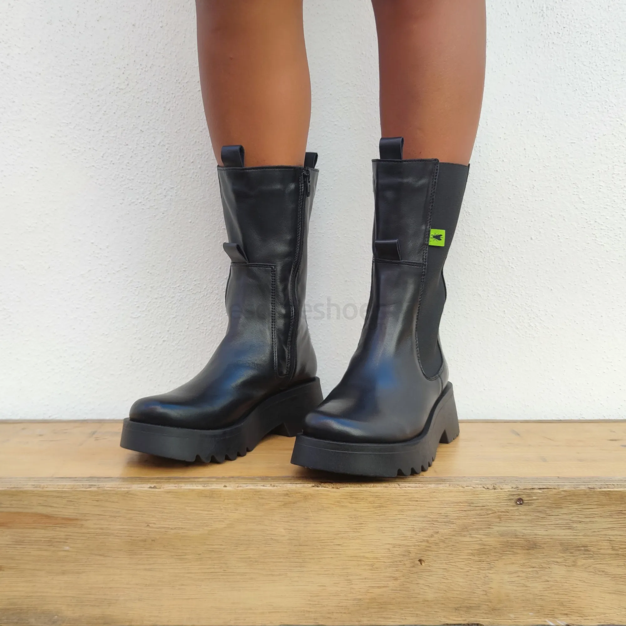 Botas FLY LONDON Mide904 Nausica Black P144904000